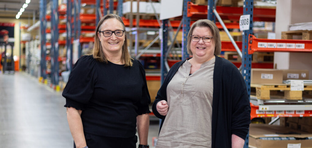 Maria Thom och Johanna Gustavsson på Proton